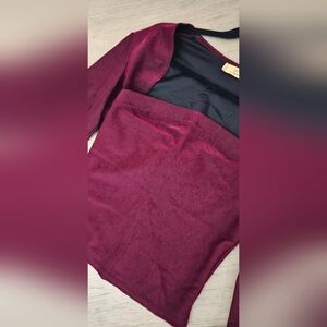 La Senza Signature Deep Red 2 Peice Top